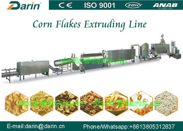 English Corn Flakes Processing Line Corn Flakes Making Machine
