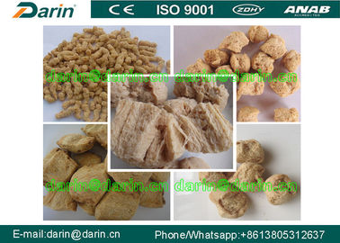 TSP soya protein machinery soya nuggets extruder production line