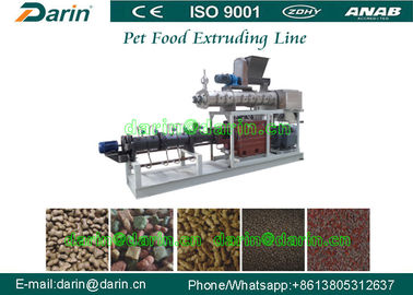High Capacity Pet Food Processing Line , Animal Food Making Machine
