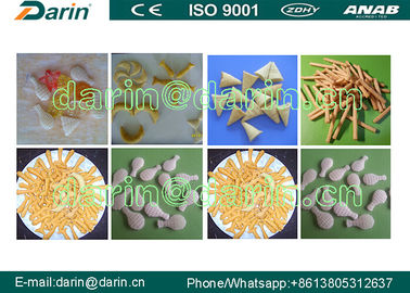 Jinan Darin Fried Extruded 3D Pellet Snack Extruder Machine with CE