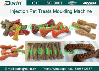 380V 50HZ Pet Injection Molding Machine , Injection Dog Snack Moulding Machine