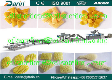 Custom 3D Snack Pellet Machinery 200-260kg/H Triangle Roung Tube Onion Ring