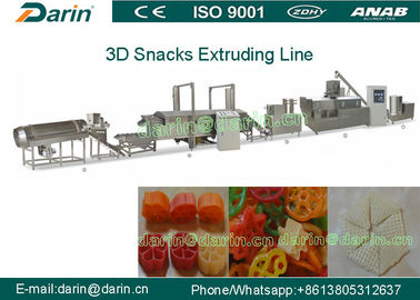 High Quality 3D Pellets Food Machine/Snack Food Extruder Machine