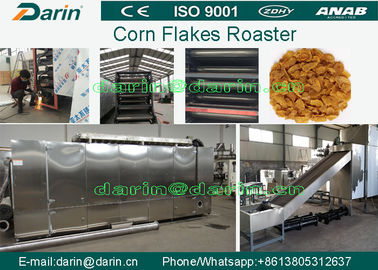 Breakfast Cereals , Corn Flakes Processing Line / Making Machine / Corn Flakes Dryer