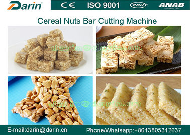 Cereal Bar Making Machine / Bar Shape Cereals Candy Cutting Machine