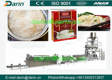 Snack Food Extruder Machine / Artificial Rice Extruding Line with CE