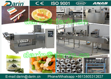 DARIN Feed Pellet Production Line / Single Screw Extruder dog food maker machine