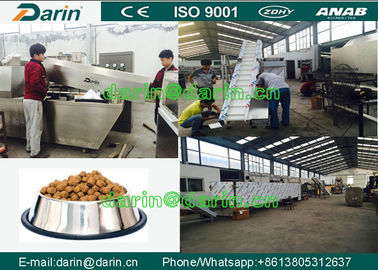 Feed Pellet Extruder Twin Screw Pet Food Extruder Machinery with CE Approved
