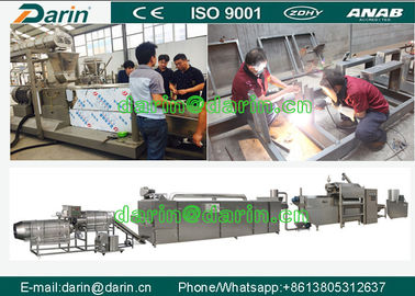 JINAN DARIN Pet Food Extruder Fish Pellet Production Line 5300 x 1100 x 2300mm