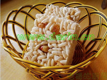 Automatic Cereal Bar Production Line For Energy Bar with SS304 Material and CE Standard