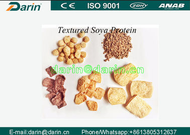 Automatic soybean processing equipment  / soya nuggets extruder machine