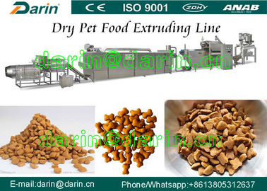 Dog / cat / bird / fish / Pet Food Making Machine - China Pet Feed Production Line with WEG Motor Three Year Guarantee