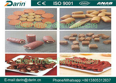 100% Jerky meat Treats Pet Food Production Line , Chicken / mutton dog food production line