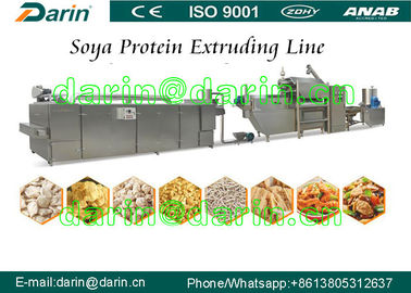 Continuous &amp; Automatic Soya Extruder Machine for Soya Protein / Textureed Soya Protein