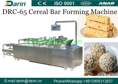 Crispy Puffed Snack Roasted Barley Cereal Bar Forming Machine SUS304 Material