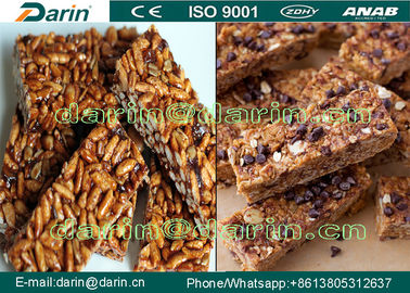 Continuous &amp; Automatic Seed Cereal Bar Making Machine / dates cereal bar cutting machinery