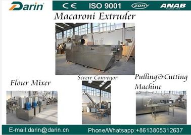 Pasta Macaroni Making Machine Single Screw Extruder with Capacity 200~250kg per hour