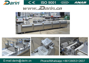 Peanut Candy Bar Maker Cutting Machine / Cereal Fruit Nut Bar Production Line