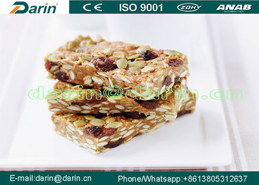Continuous & Automatic Nuts , Blueberry Granola Bar Machine Siemens PLC Control