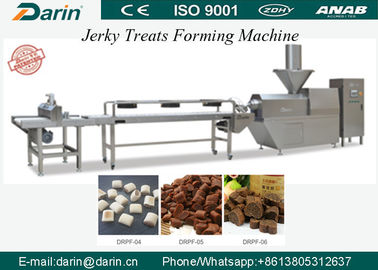 Automatic Chicken / fish / mutton Jerky meat Treats making Machine / Cold Extrusion Machine with Siemens PLC