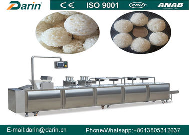 Cereal Bar Forming Machine , Puffed Rice Bar Making Machine 300~500kg Per Hour