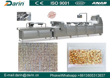 400-600kg/hr Puffed Rice Chikki Cereal Bar Making Machine Stainless Steel 304