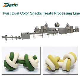 Dog Chewing Treats Dog Food Extruder / Pet Treats Chews Extruder