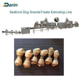 Dog Chewing Treats Dog Food Extruder / Pet Treats Chews Extruder