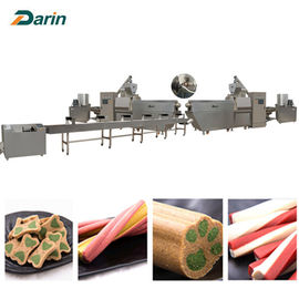 Single screw Dog Food Extruder dog pet chews  customizable Voltage