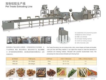 Long performance Dog Food Extruder 100-150kg per hour Capacity