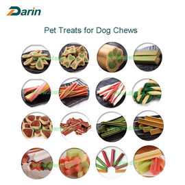 Single screw Dog Food Extruder dog pet chews  customizable Voltage