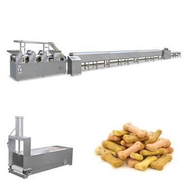 Stainless Steel Dog Biscuit Making Machine Pet Biscuit Production