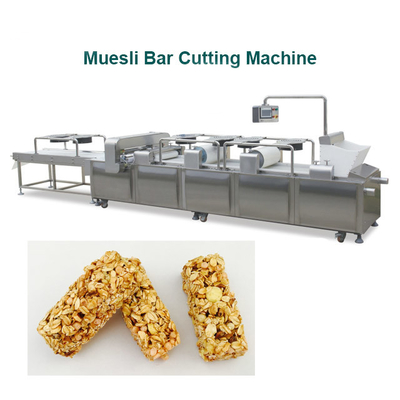 Muesli Cereal Bar Making Machine   high yield stainless steel intelligent PLC operation