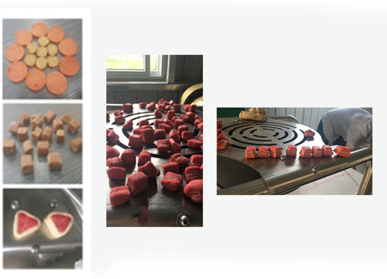 Jerky Treats / Pet Food Processing Line / Cold Extrusion Pet Food Making Machine