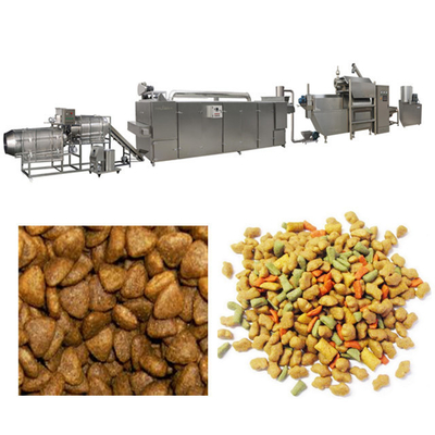 Floating Fish Feed Dog Pet Food Processing Machinery English Manual