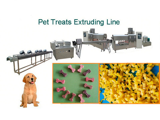 Free Grain Bacon Jerky Treats Pet Food Extruder Dog Snacks Sticks Extruding Line