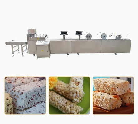 Patented SUS304 DRC-65 Cereal Bar Making Machine 300~500kg per hour