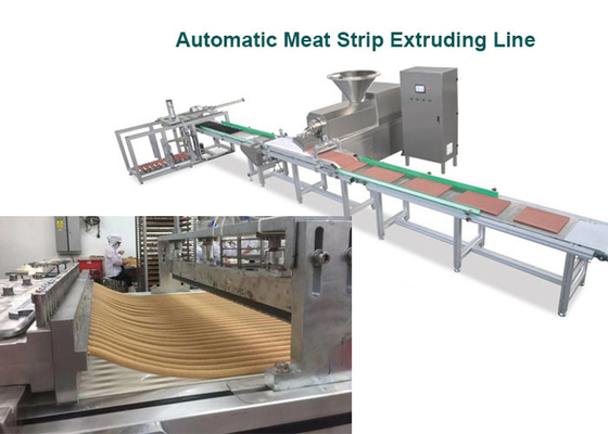 Meat Strip Cutting Machine /Meat Strips Dog Treats Pet Food Processing Line