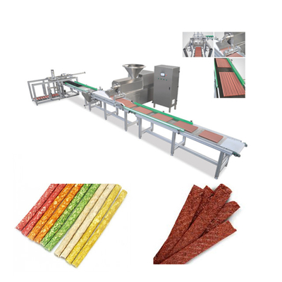 Automaticlly Dog Meaty Stick Pet Food Making Machine Munchy Stip Making