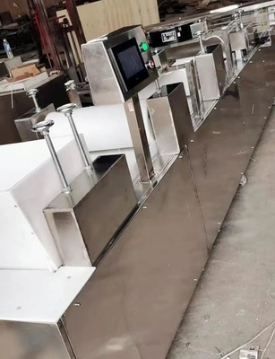 MK-75 SUS304 Food Grade Sesame Bar / Peanut Candy Cutting Machine