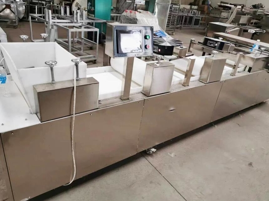 MK-75 SUS304 Food Grade Sesame Bar / Peanut Candy Cutting Machine
