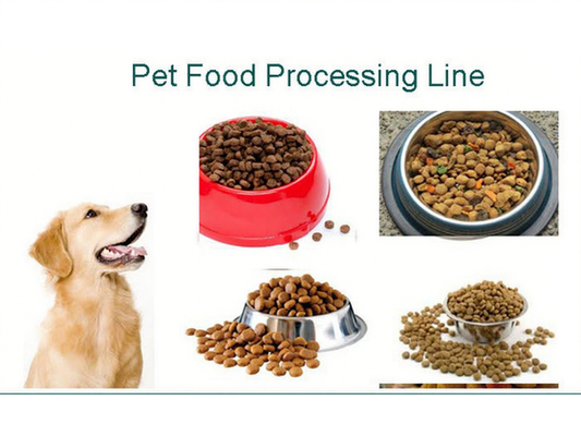Healthier Pet Food Extruder  Floating Fish Feed / Dog Pellet / Processing Plant
