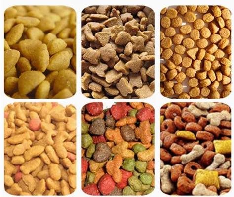 Healthier Pellet  Dog Food Production Line SUS304 Floating Fish Feed Extruder Machine Processing Plant