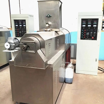 DGP 65 Automatic Stainless Steel  Dog Food Extruing Machine / Dry Pet Food Processing Line