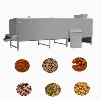 DGP 65 Automatic Stainless Steel  Dog Food Extruing Machine / Dry Pet Food Processing Line