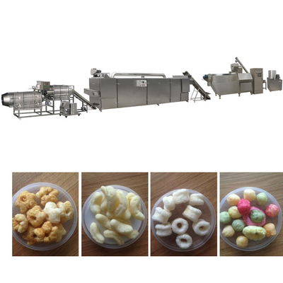 SS304 Corn Puff Snack Machine Food Extruding Machine