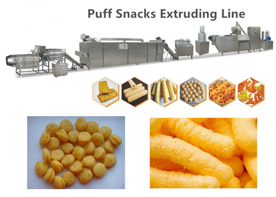 Stainless Steel 304 Corn Puff Making Machine 150kg/H