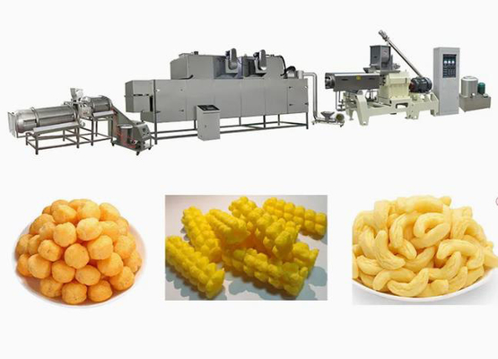 Cereals Corn Snack Food Processing Machine 250kg/H
