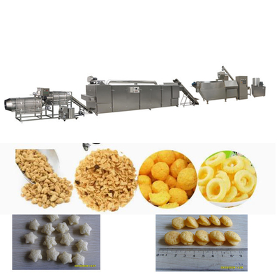 MK -65 Puff Corn Snack Prcess Line Full Life Service Twin Screw Extruder