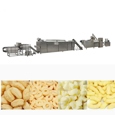 MK -65 Puff Corn Snack Prcess Line Full Life Service Twin Screw Extruder